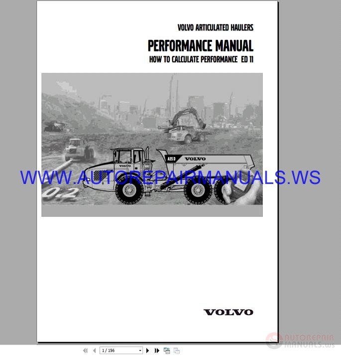 Volvo L120e Service Manual